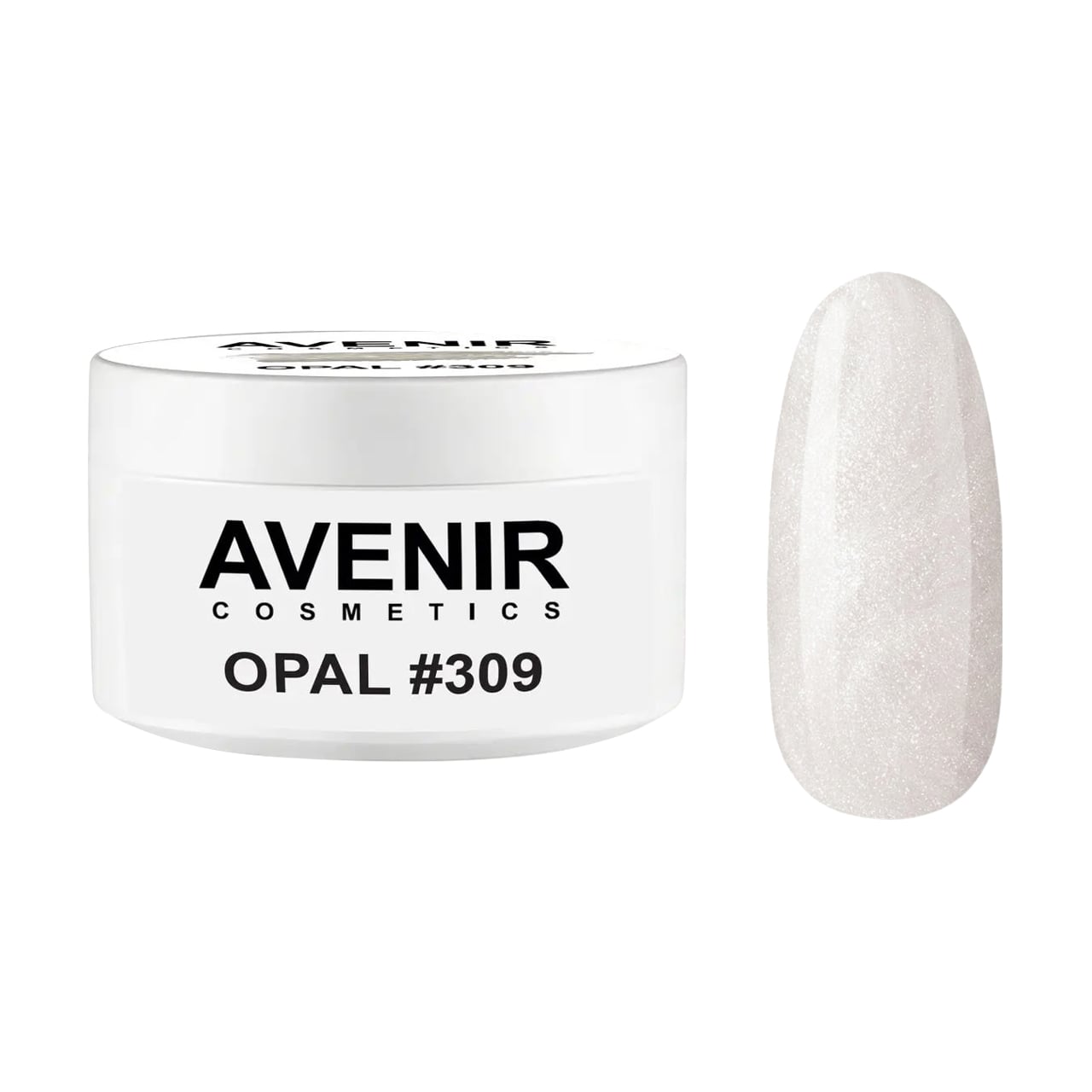 Гель для нарощування нігтів Avenir Cosmetics Opal 309, 15 мл